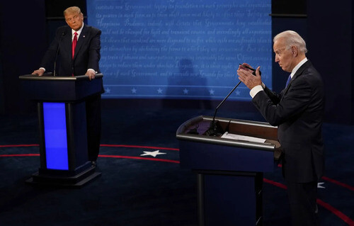 Biden et Trump