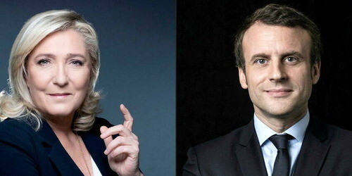 France LePen Macron