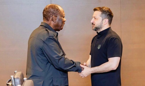 Ouattara en Suisse