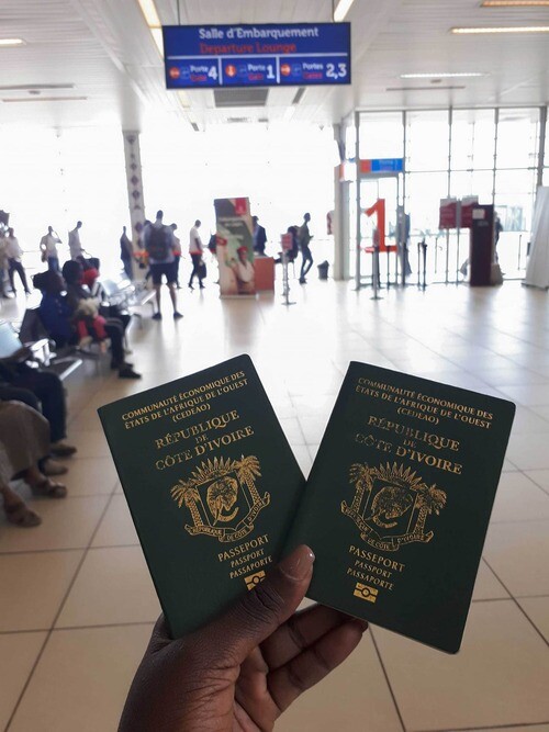 Passeport ivoirien