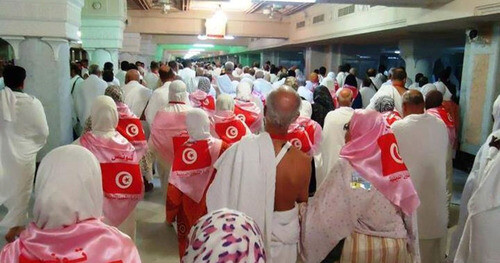 Pelerins tunisiens