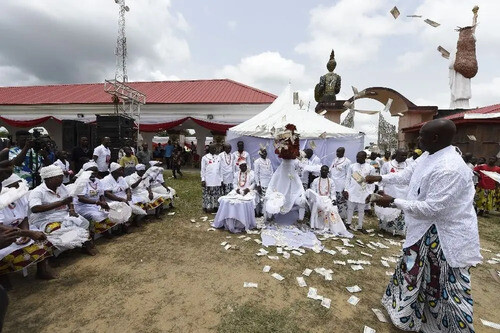 Pluie dargent Nigeria