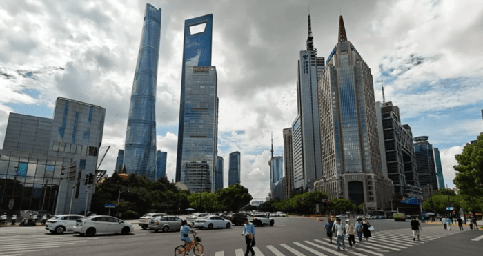 Quartier des affaires Chine
