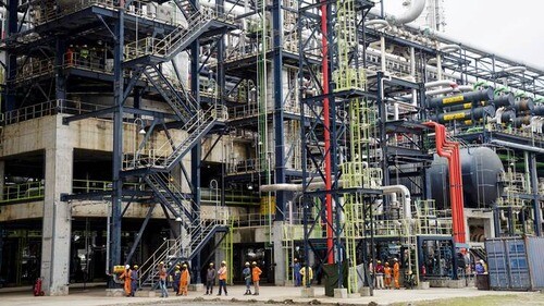 Raffinerie au Nigeria
