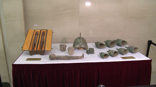 Reliques rendues à la Chine