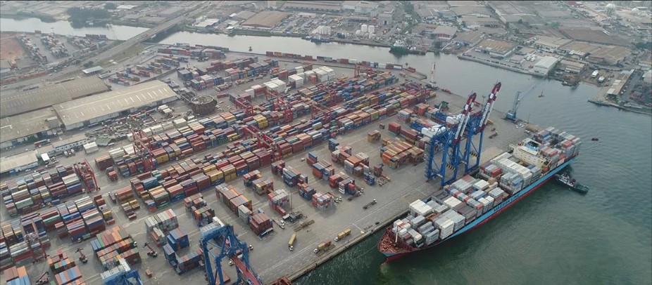 Port containers Abidjan