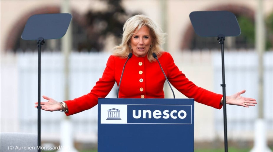 Jill Biden Unesco