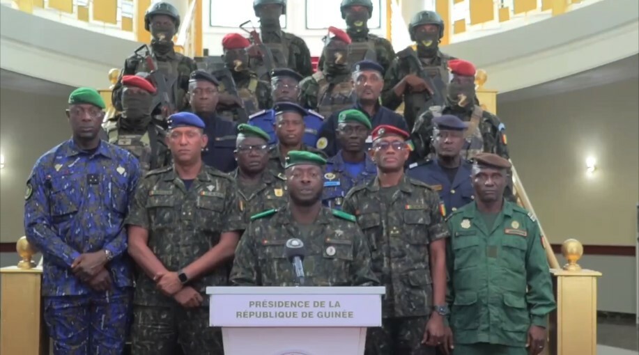 Guinee dissolution