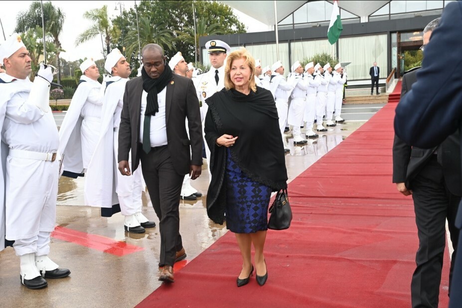 Mme Ouattara au Maroc2