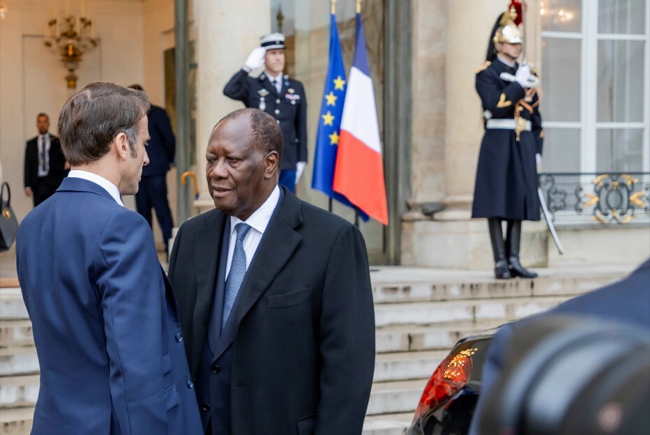 Ouattara Macron 1