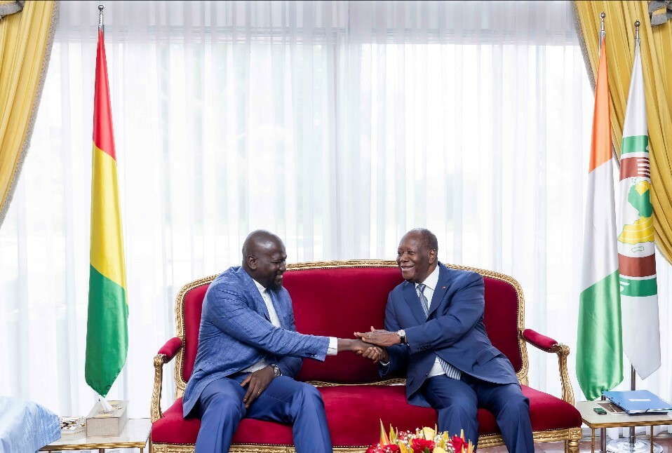 Doumouya chez Ouattara 1