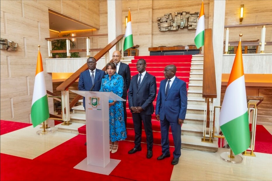 Hidalgo chez Ouattara 2