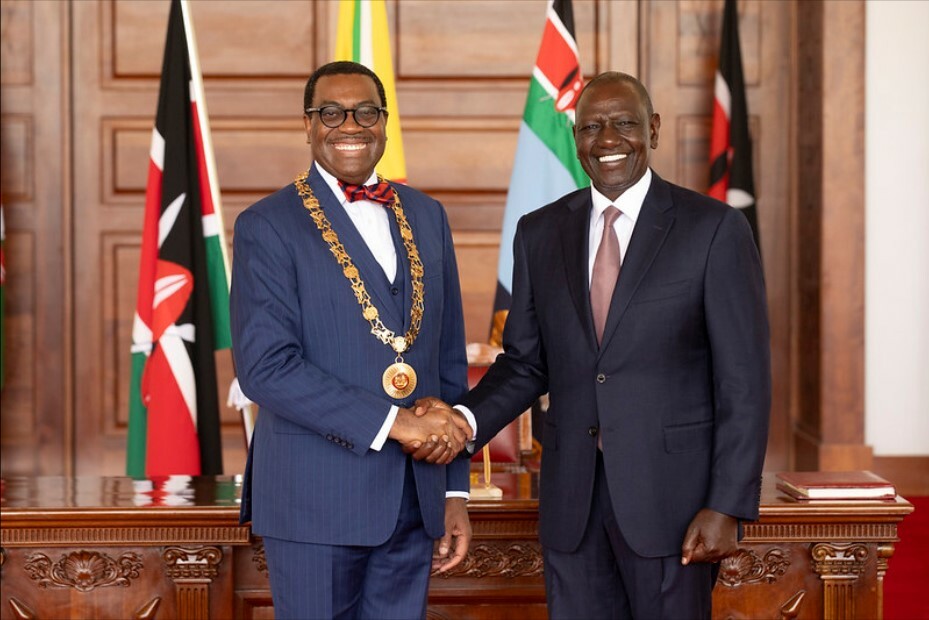 AFDB Kenya honour1